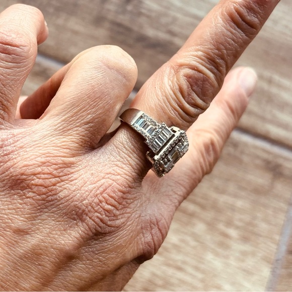 Diamond ring, size 6, Fake - Picture 6 of 6